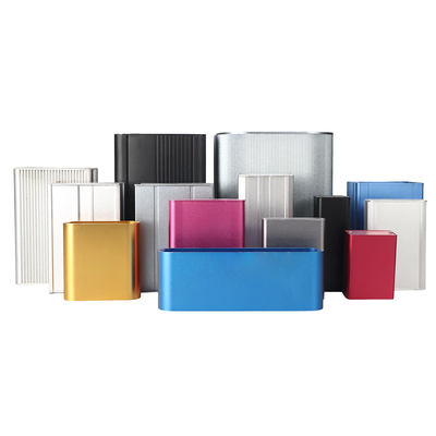 Anodized Aluminium Extrusion Molding Process Junction Box Electronic PCB Housing