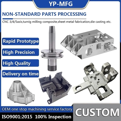 Customized 6061 Metal Casting Services Precision Metal Copper Brass A380 A356 Aluminum Cast Parts