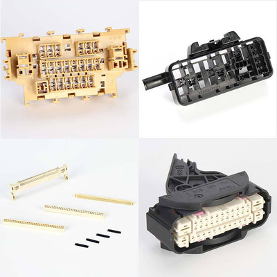 Automobile Connector Injection Molding H13 420 Precision Adhesive Design Processing