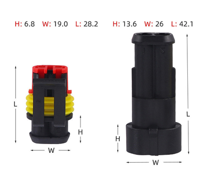 Car Terminal Connector Injection Molding New Energy Waterproof P20 2316 Auto Parts Injection Molding
