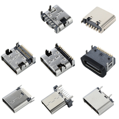 USB Connector Injection Molding TYPE-C Plastic Case PVC Metal Insert Injection Mold