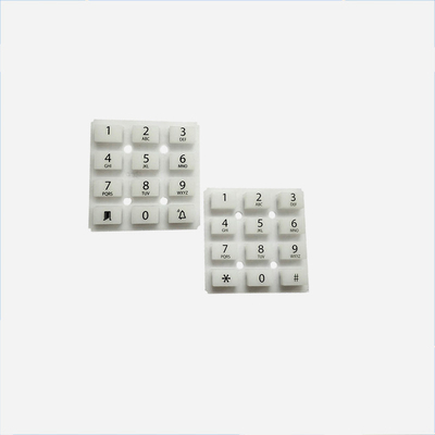 Multi Cavity Silicone Injection Molding Nbr Hnbr Small Transparent Conductive Digital Key