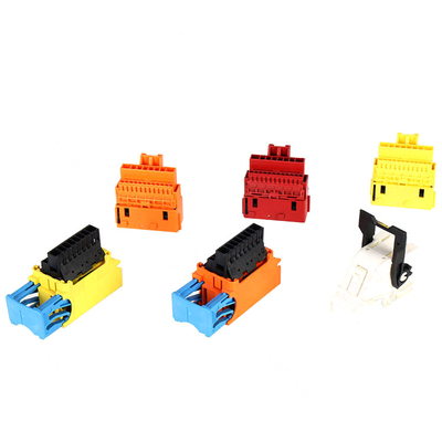 Broadband Fiber Optic Connector Injection Mold Rectangular Electronic Plug Mold