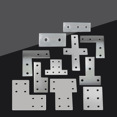 5052 Metal Laser Cutting Parts 0.01-0.1mm T-Shaped L-Shaped Cross Shaped Connecting Plate